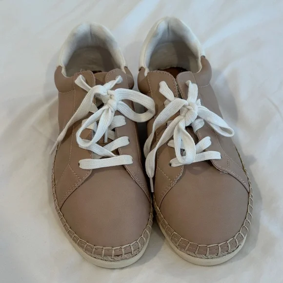 Women's Casual Tan Sneakers - Picture 2 of 6